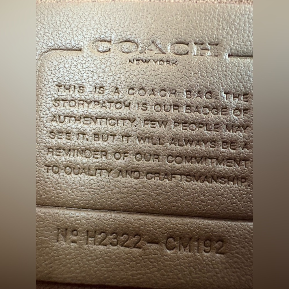 Coach Lysa Top Handle Silver/Dusty Rose - Picture 7 of 11